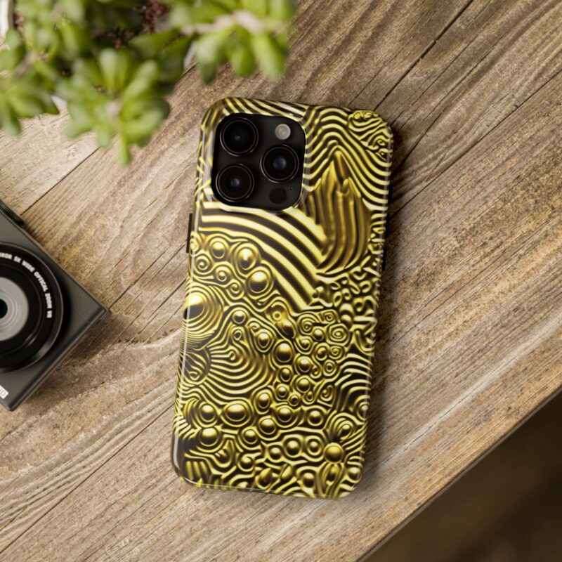 Colombian Gold Art Deco Phone Case 3