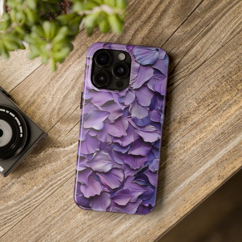 Purple Petal Palette Phone Case 3