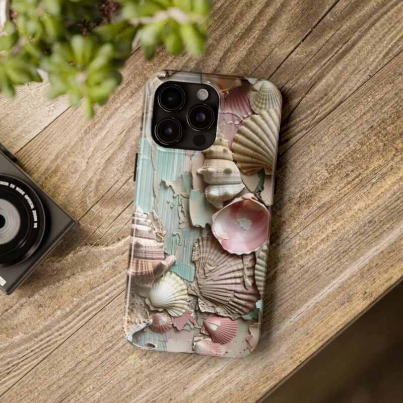 Coastal Memories Vintage Art Phone Case - Image 5
