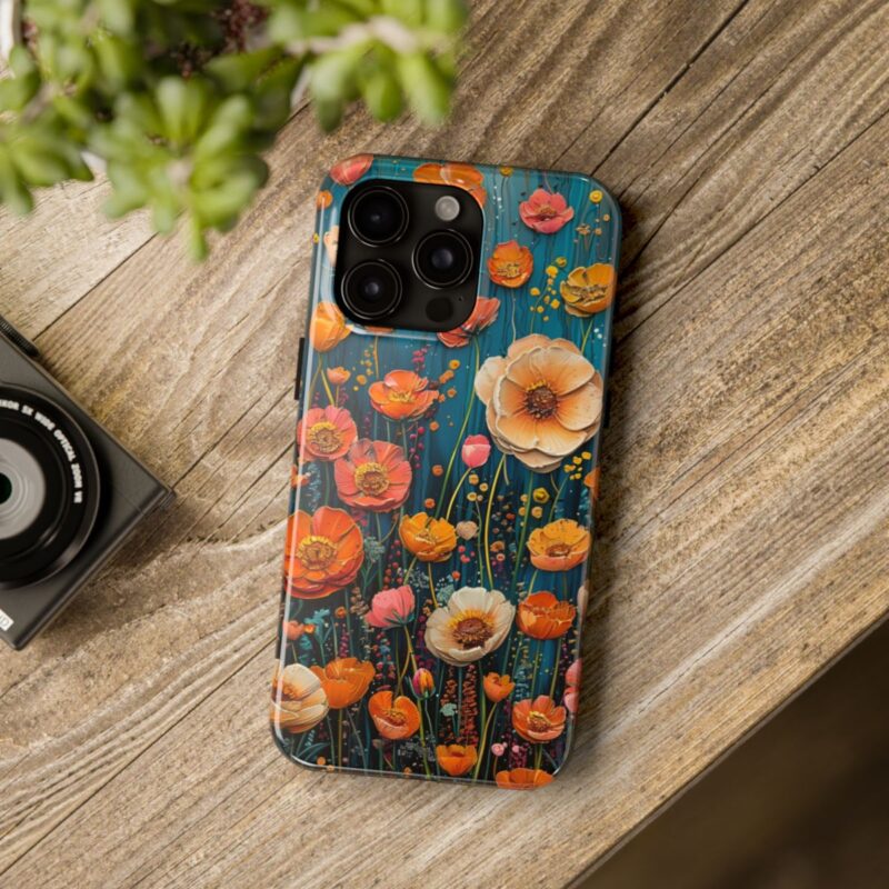 Indigenous Floral Motifs Phone Case 3