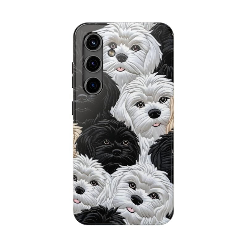 Furry Friends 3D Embroidered Samsung Galaxy S24 Case