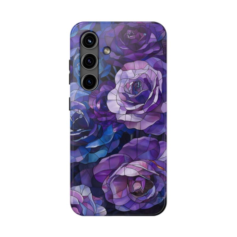 Floral Stained Glass Art Phone Case 4