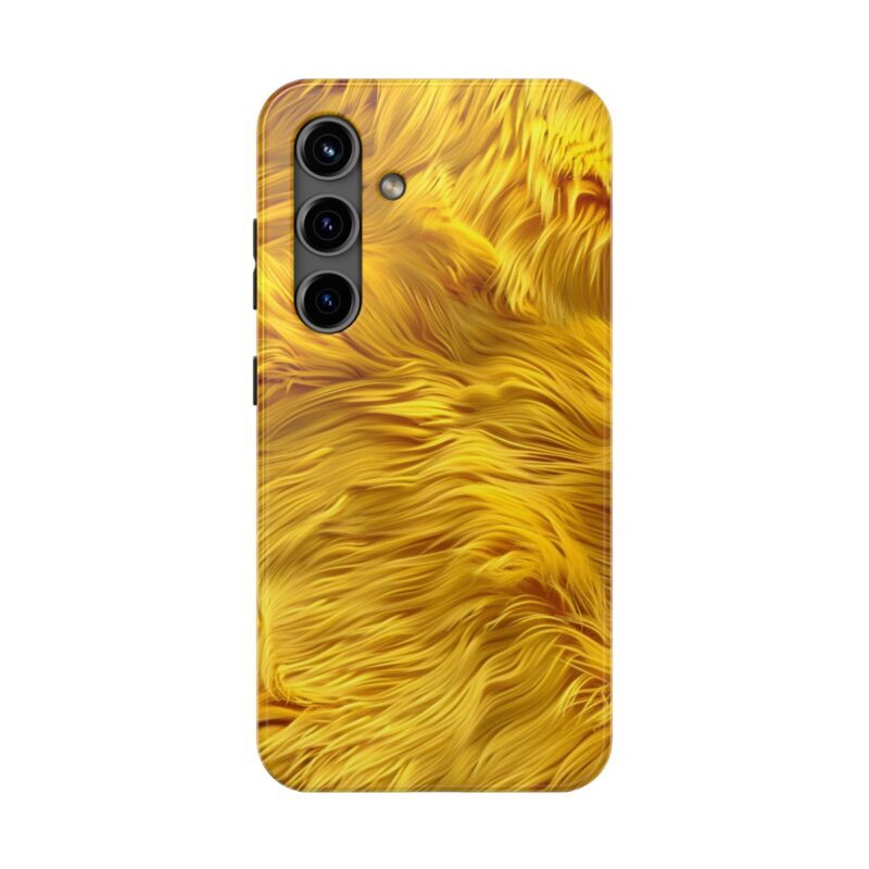 Yellow Fur Fantasy Phone Case 4