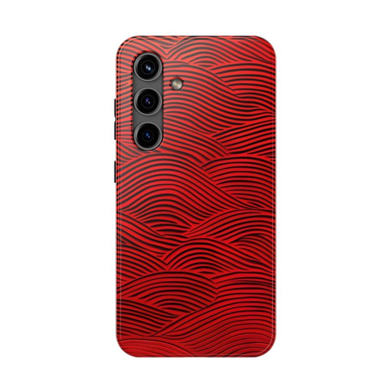 Freeflow Red Wave Phone Case 4