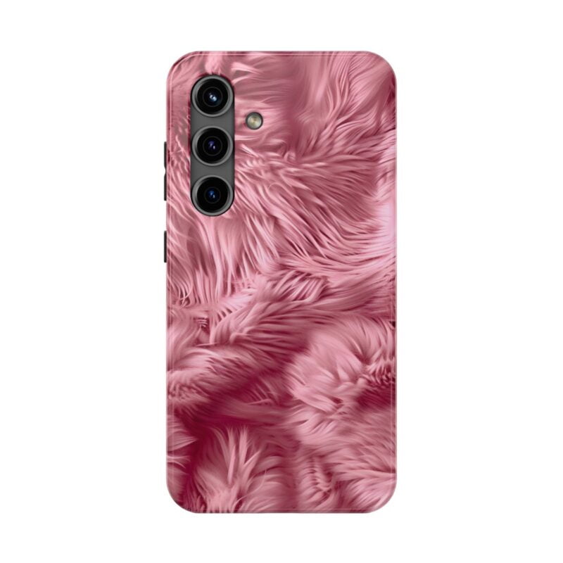 Furry Pastel Pink Delight Phone Case 4