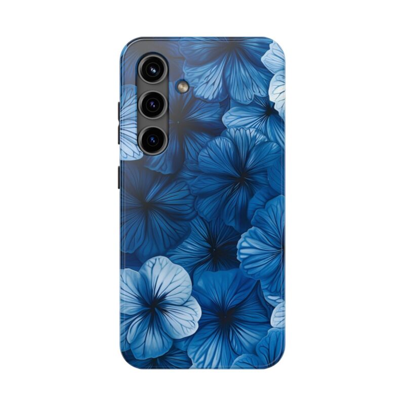 Shibori Flower Tessellations Phone Case - Image 6