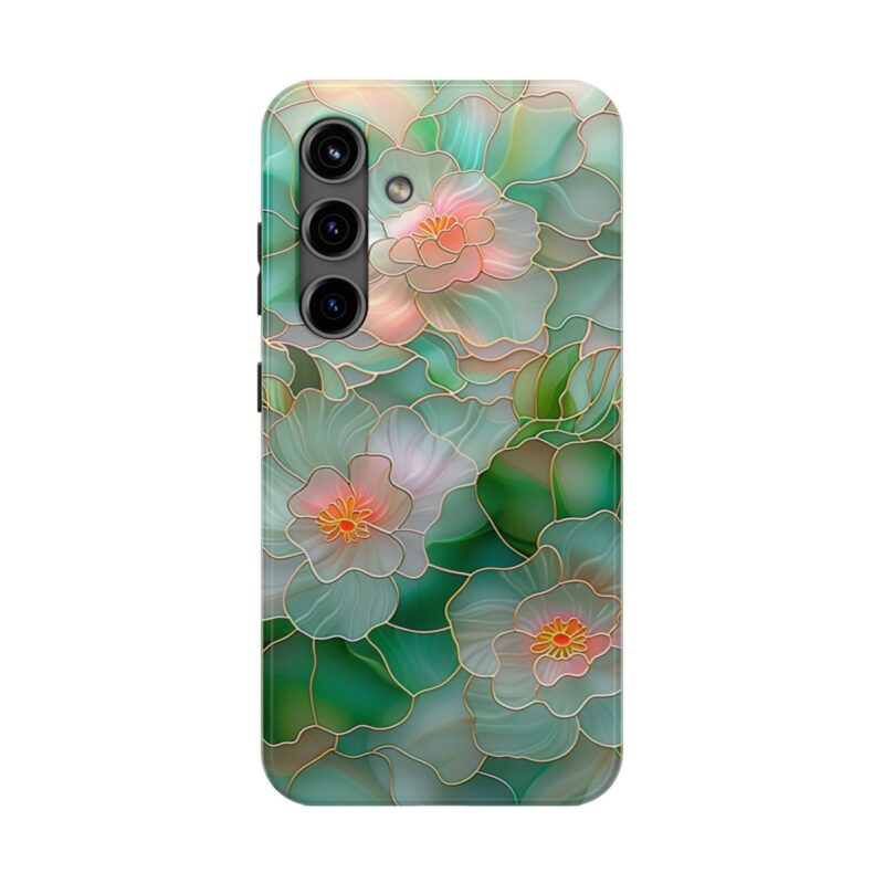 Blossoming Pastel Art Stained Glass Phone Case - Image 6