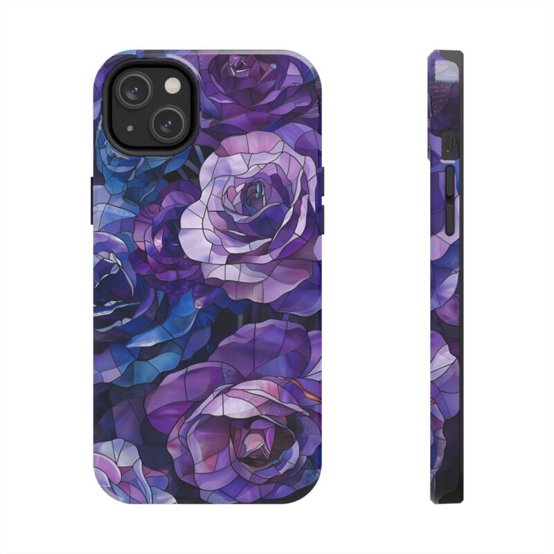 Floral Stained Glass Art Phone Case 2