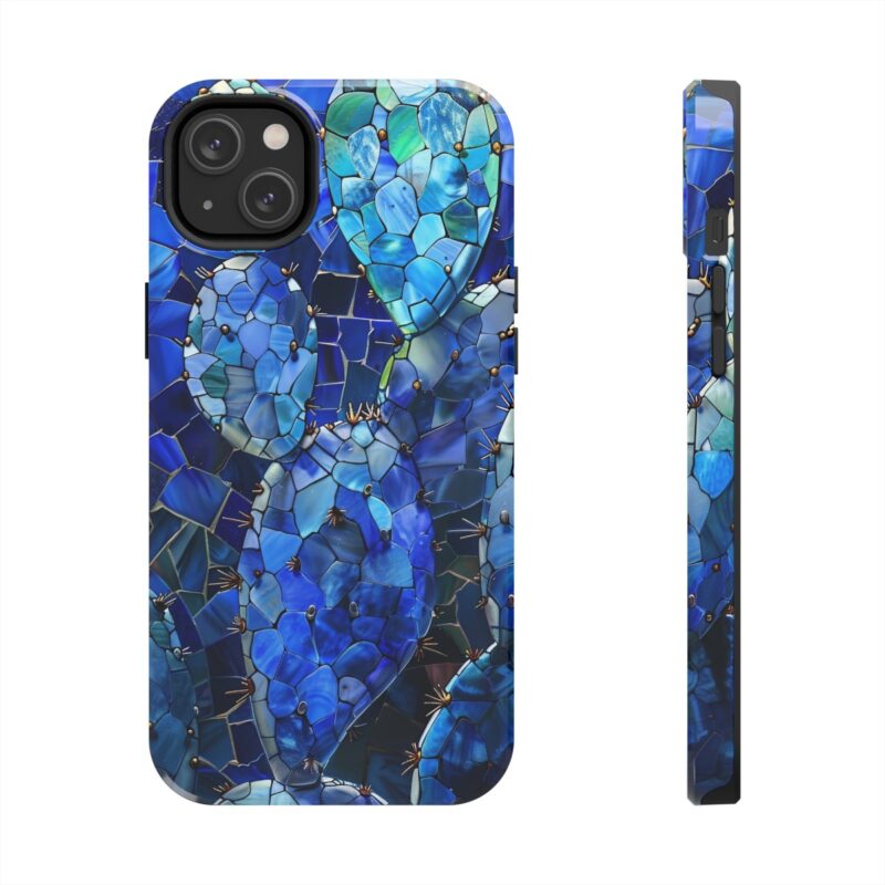 Desert Cactus Stained Glass Phone Case 2