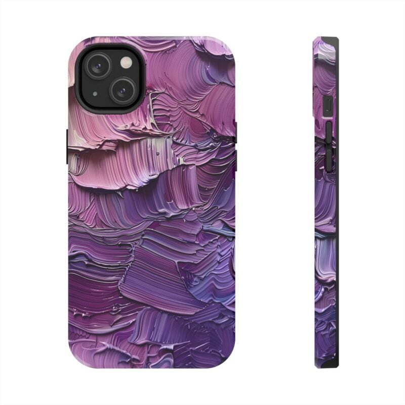 Pastel Oil Brushstrokes Phone Case - Image 4