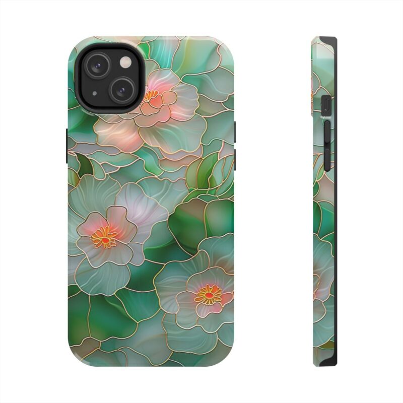 Blossoming Pastel Art Stained Glass Phone Case - Image 4