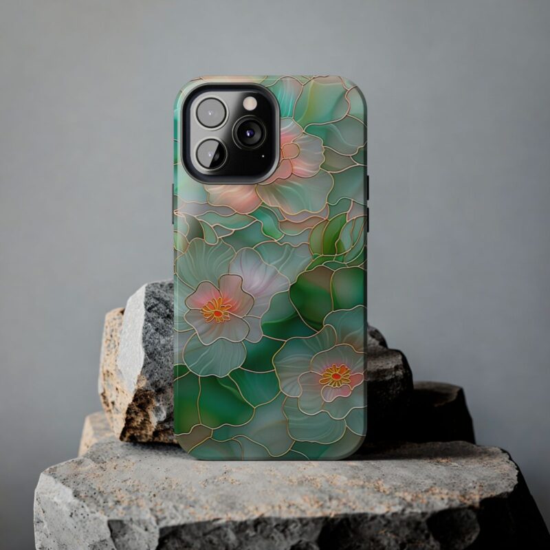 Blossoming Pastel Art Stained Glass Phone Case - Image 7