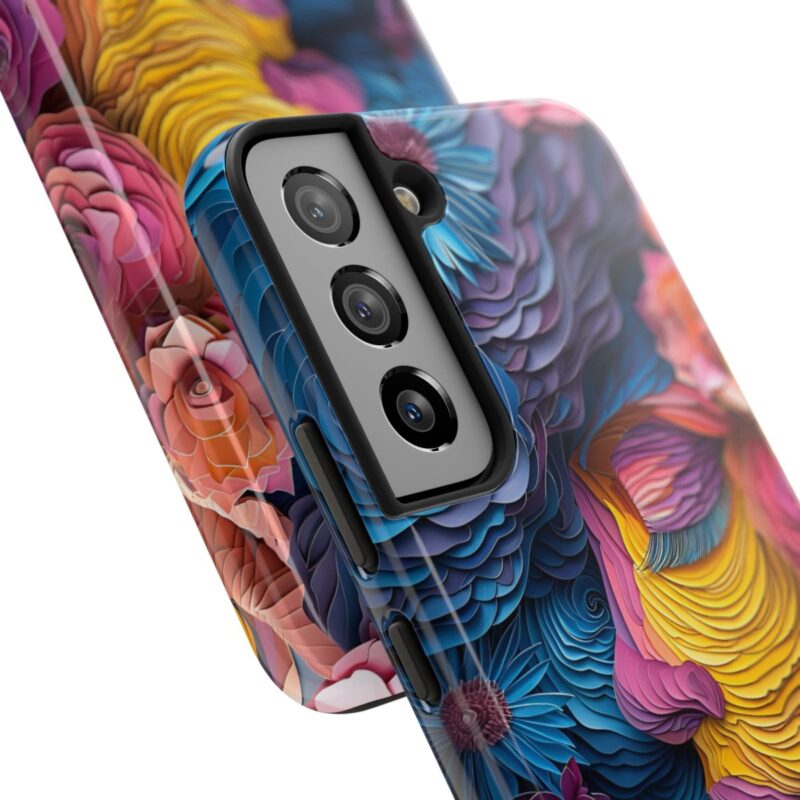 Blossom Lady Paper Cut Phone Case 1