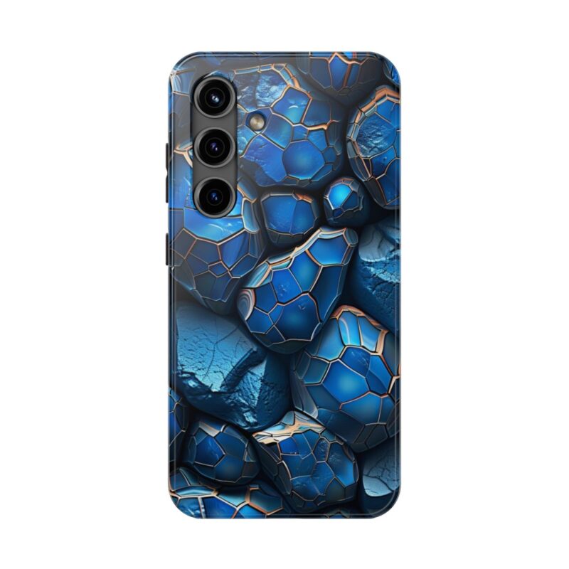 Luminous Blue Rocks 3D Phone Case 4