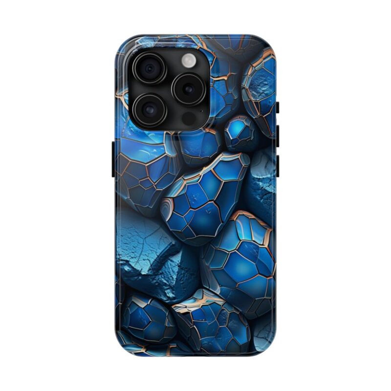 Luminous Blue Rocks 3D Phone Case 5