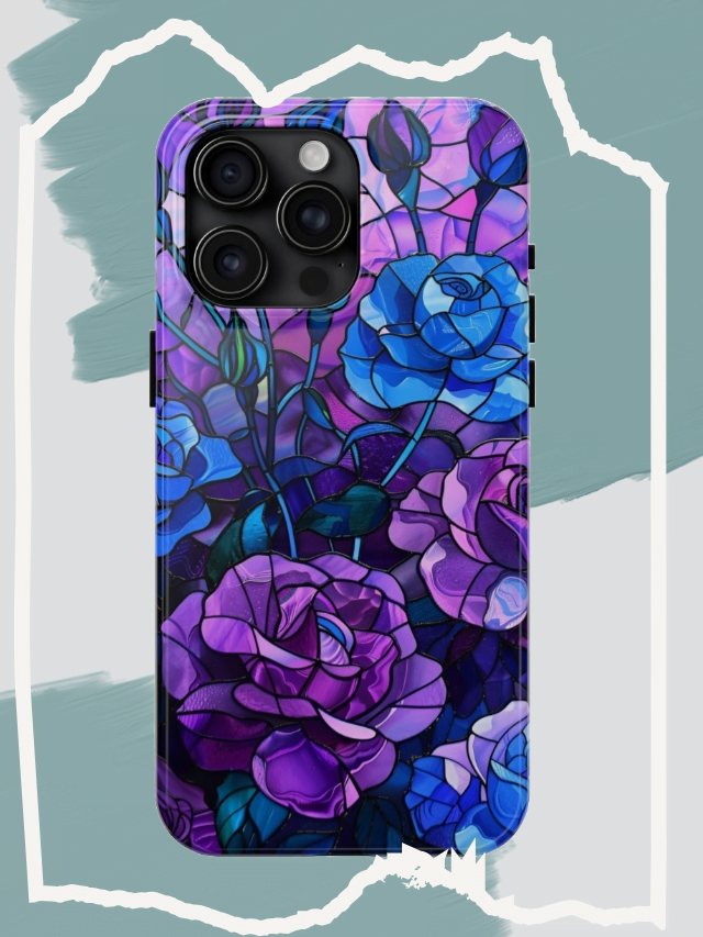 Window to Your World: Unique Stained Glass Phone Cases