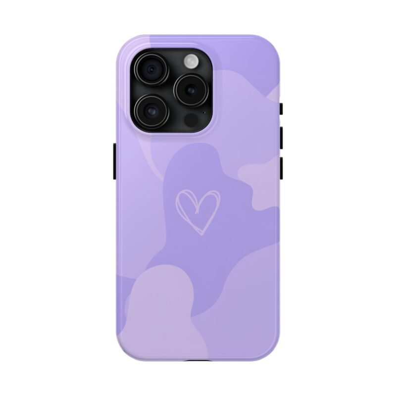 Lavender Love Bliss iPhone 15 Pro Case