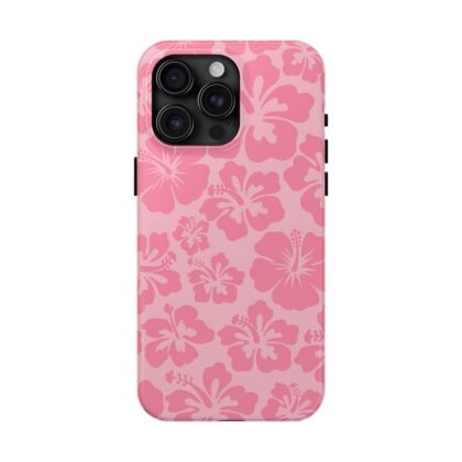 Blushing Hibiscus Blooms Phone Case