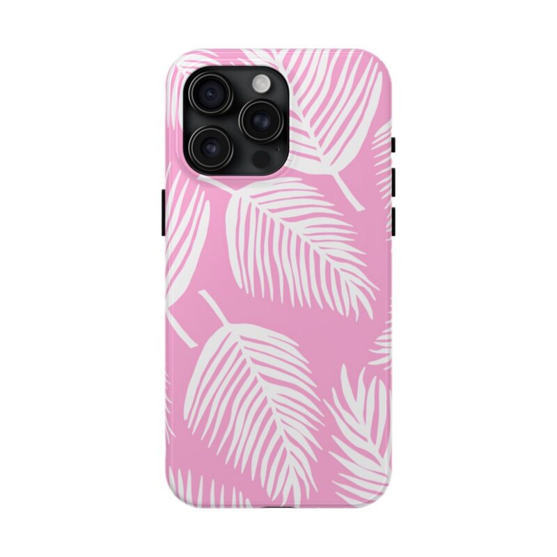 Blush Palm Leaves Phone Case