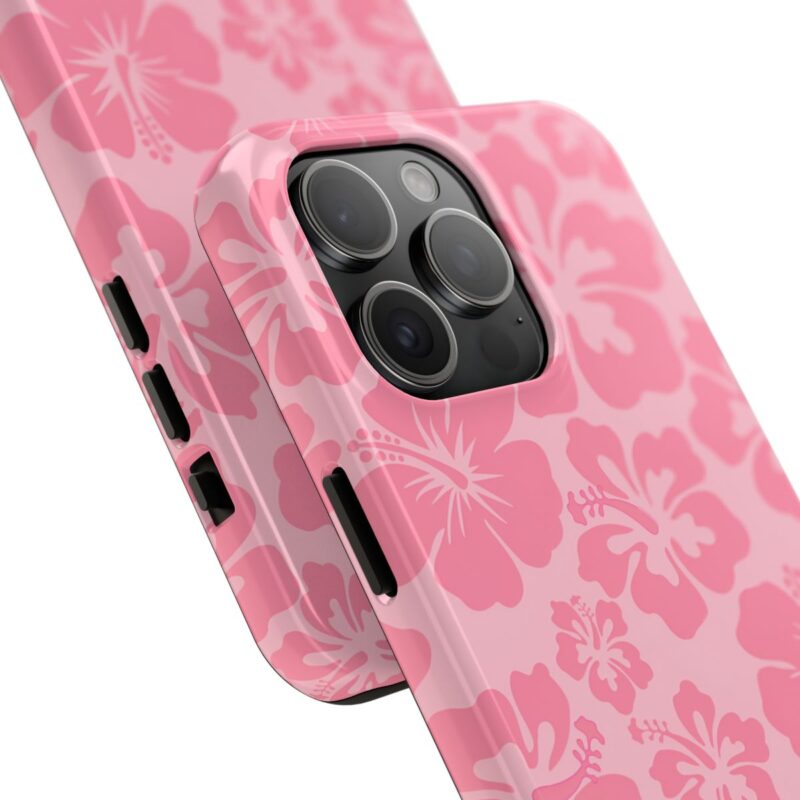 Blushing Hibiscus Blooms iPhone 15 Pro Max Case