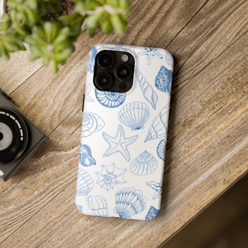 Ocean Breeze Seashells Phone Case - Image 5