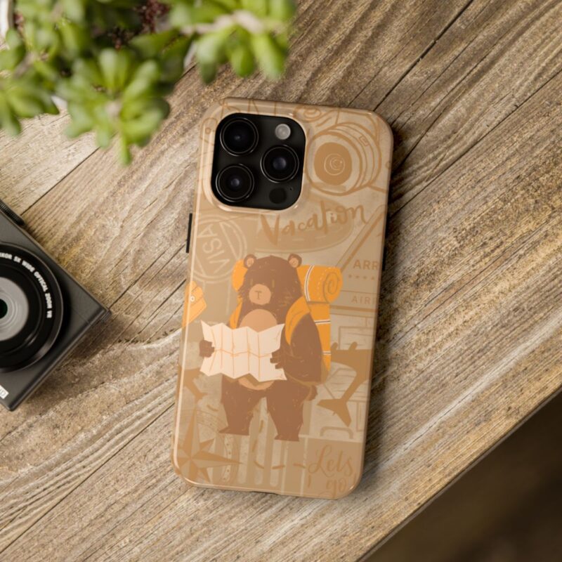 Adventure Bear Travel Vibes Phone Case 3