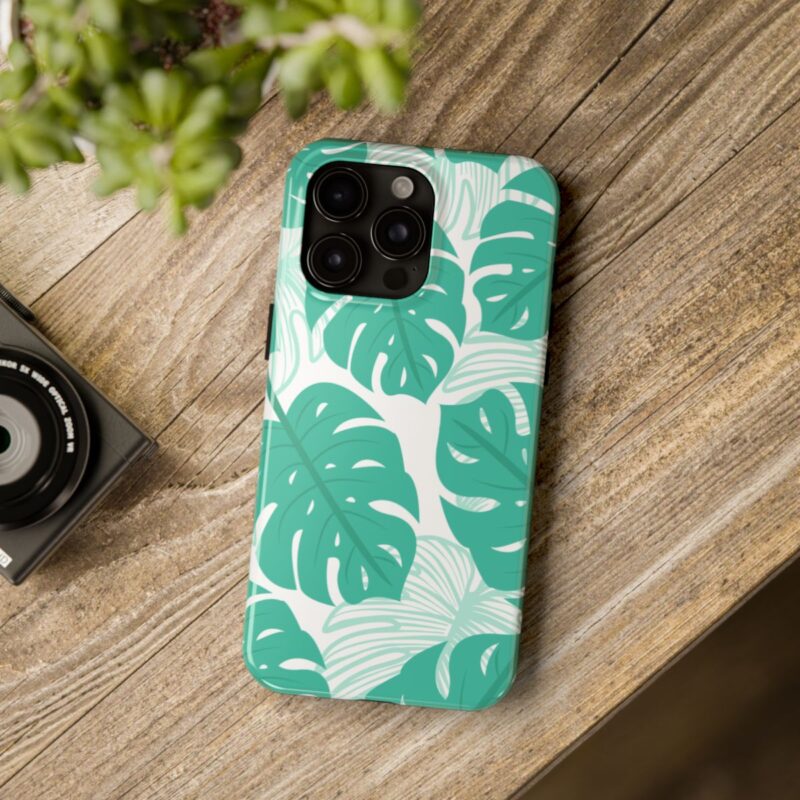 Lush Tropical Hues Phone Case - Image 5
