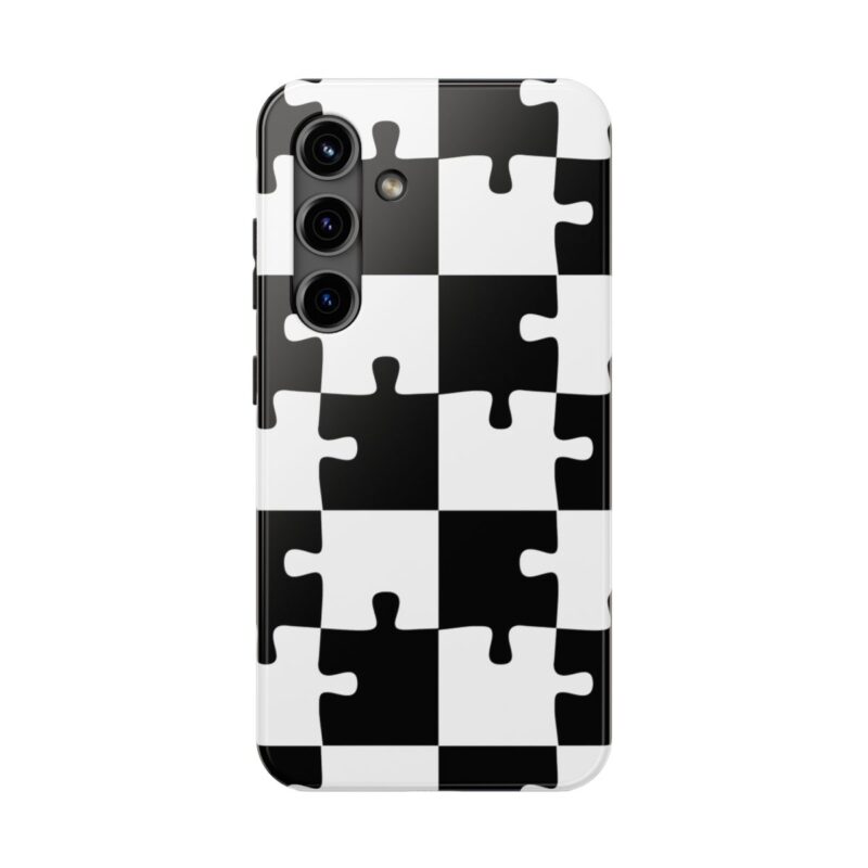 Monochrome Jigsaw Puzzle Samsung Galaxy S24 Case