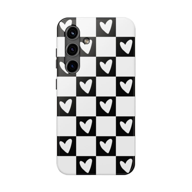 Classic Love Checkered Phone Case - Image 6