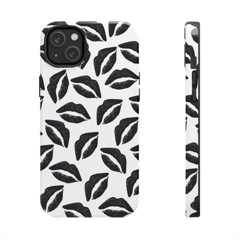 Grunge Kiss Vibes iPhone 14 Plus Case