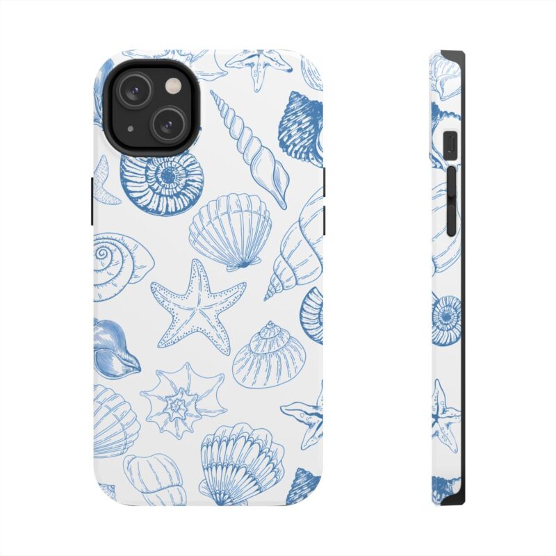 Ocean Breeze Seashells Phone Case - Image 4