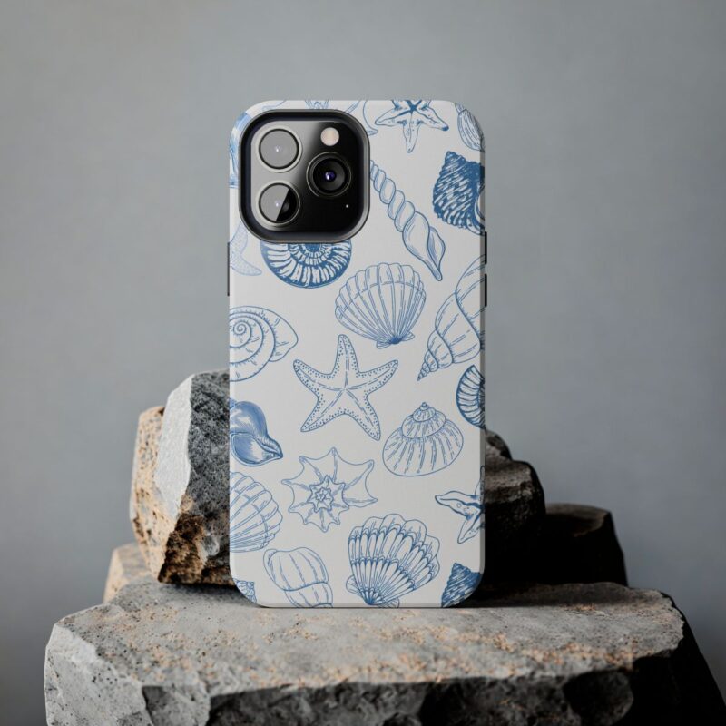 Ocean Breeze Seashells Phone Case - Image 7
