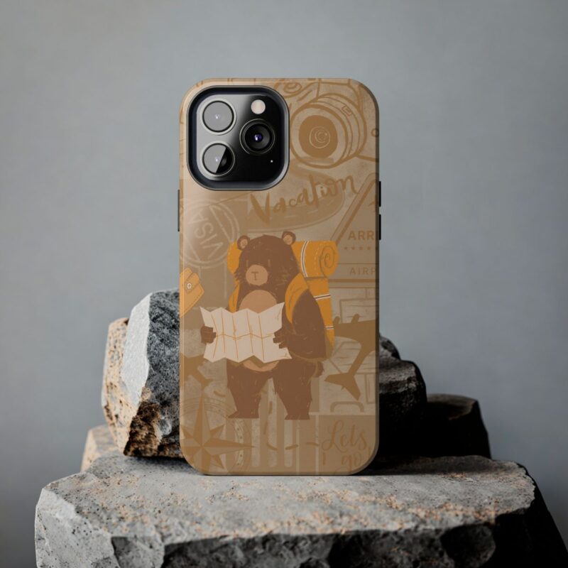 Adventure Bear Travel Vibes iPhone 13 Pro Max Case