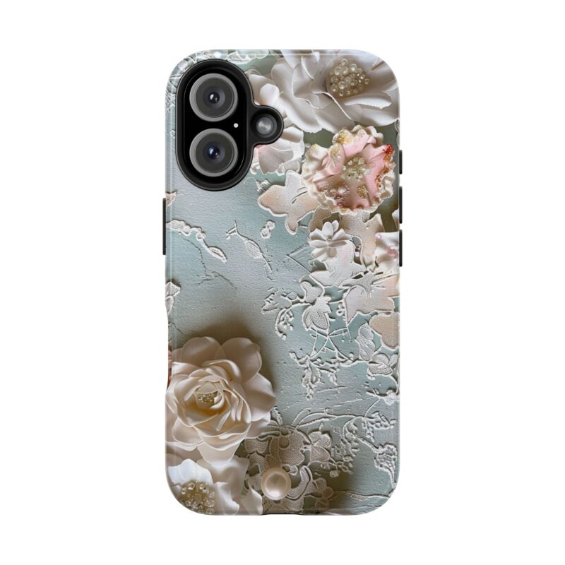 Pearls and Lace Junk Journal iPhone 16 Case