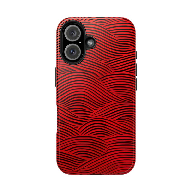 Freeflow Red Wave iPhone 16 Case