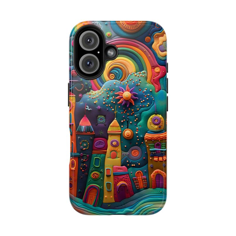 Fantasy Village iPhone 16 Case