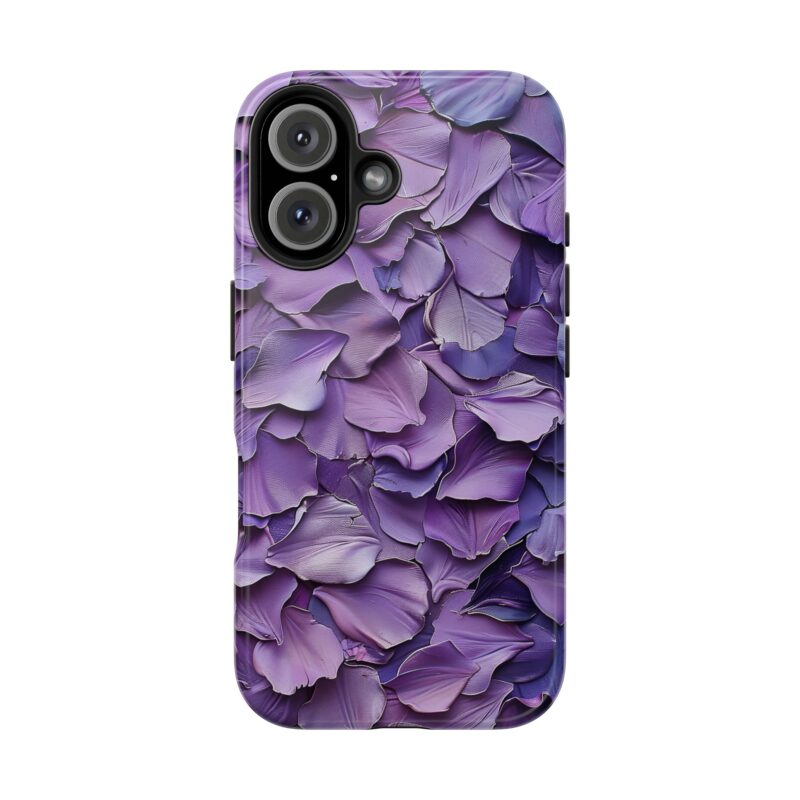 Purple Petal Palette iPhone 16 Case