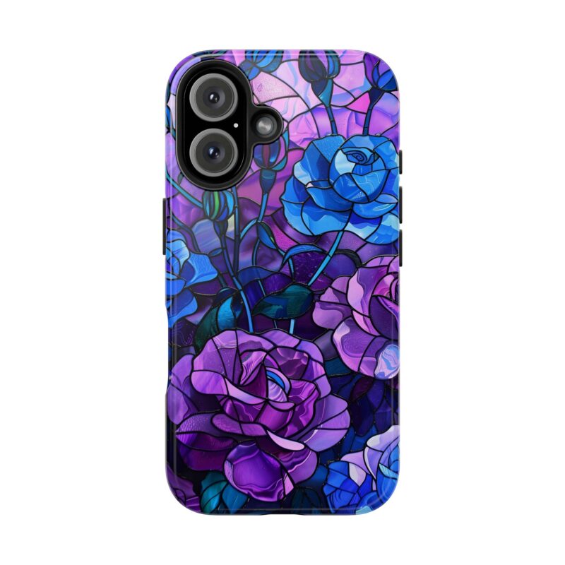 Rose Garden Stained Glass iPhone 16 Case