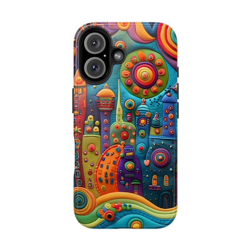 Mystic Houses iPhone 16 Case