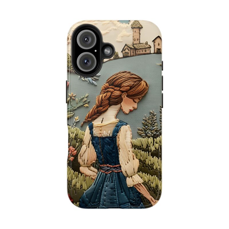 Garden Belle Embroidered iPhone 16 Case