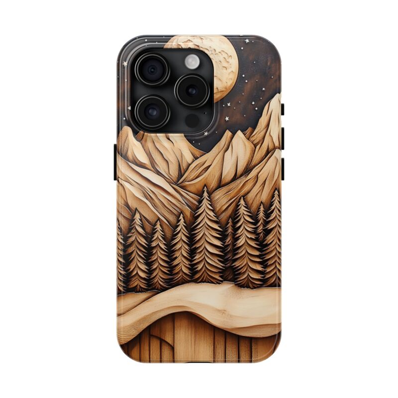 Celestial Forest Carved iPhone 14 Pro Max Case