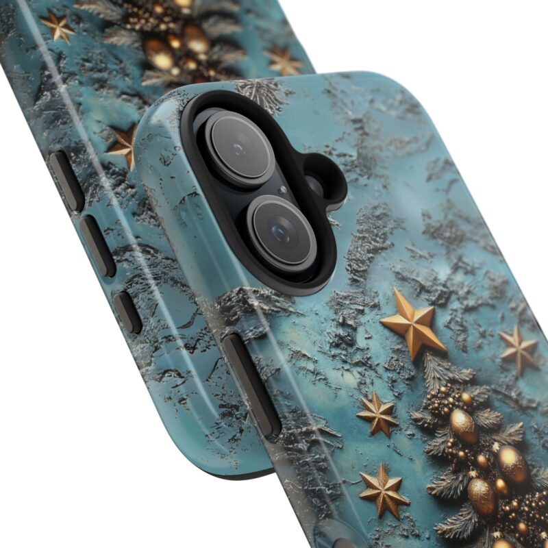 Ornate Christmas Bas-Relief iPhone 16 Pro Case