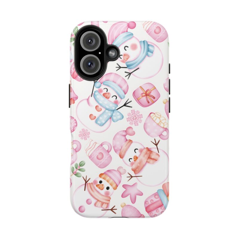Cotton Candy Snowman iPhone 15 Pro Case