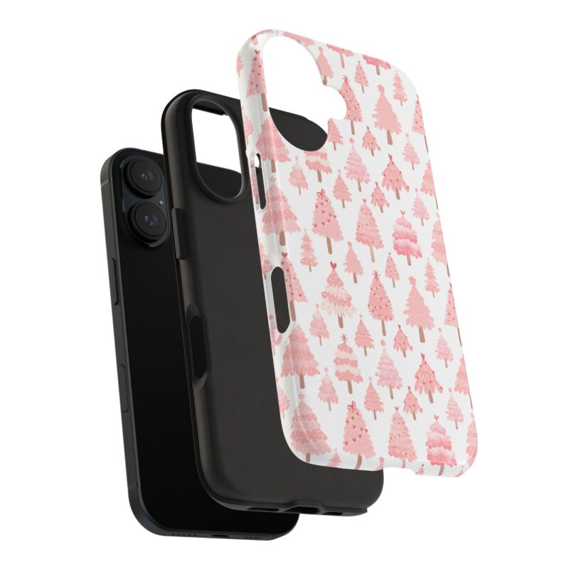 Cute Doodle Christmas Tree iPhone 16 Pro Case