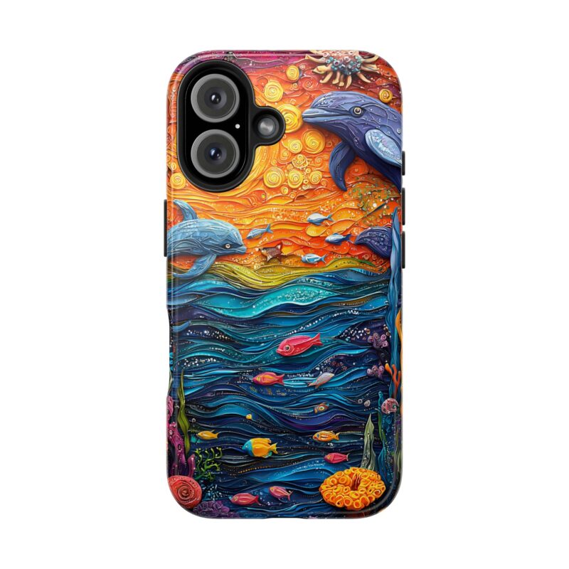 Deep Sea Mirage iPhone 16 Case