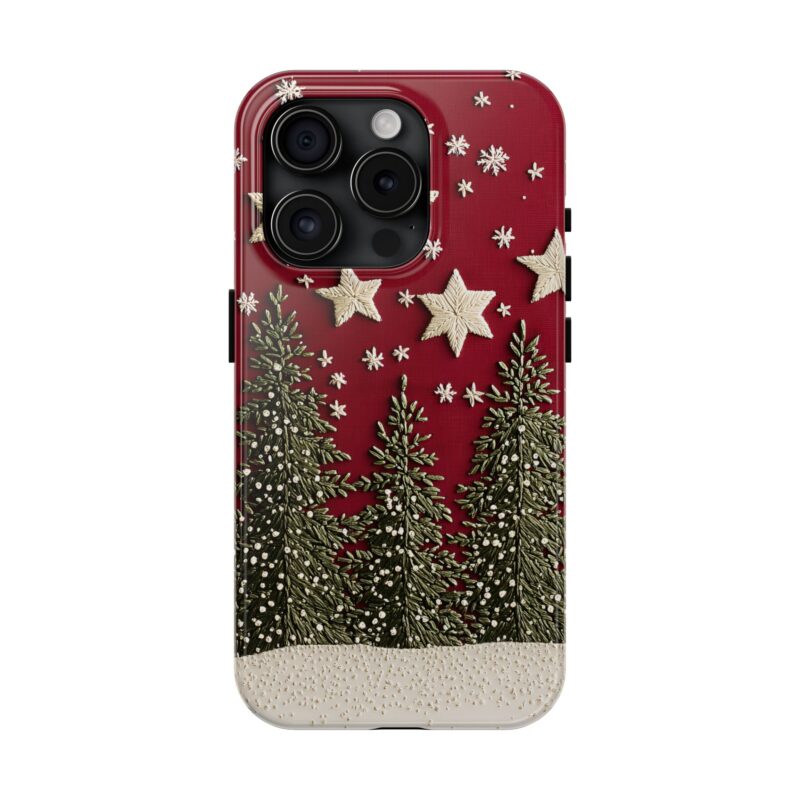 Cosmic Silver Stitches iPhone 16 Case - Image 5