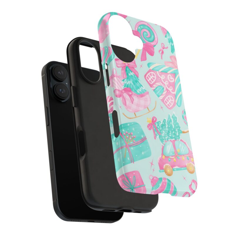 Coquette Christmas iPhone 15 Case - Image 3