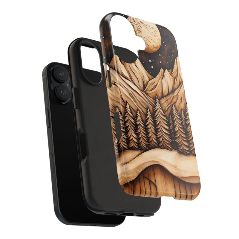 Celestial Forest Carved iPhone 14 Pro Max Case