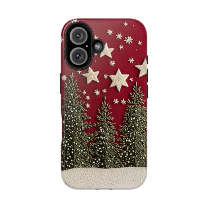 Cosmic Silver Stitches iPhone 16 Case