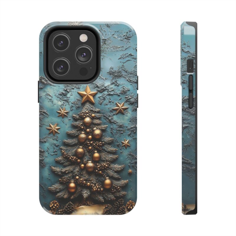 Ornate Christmas Bas-Relief iPhone 16 Pro Case